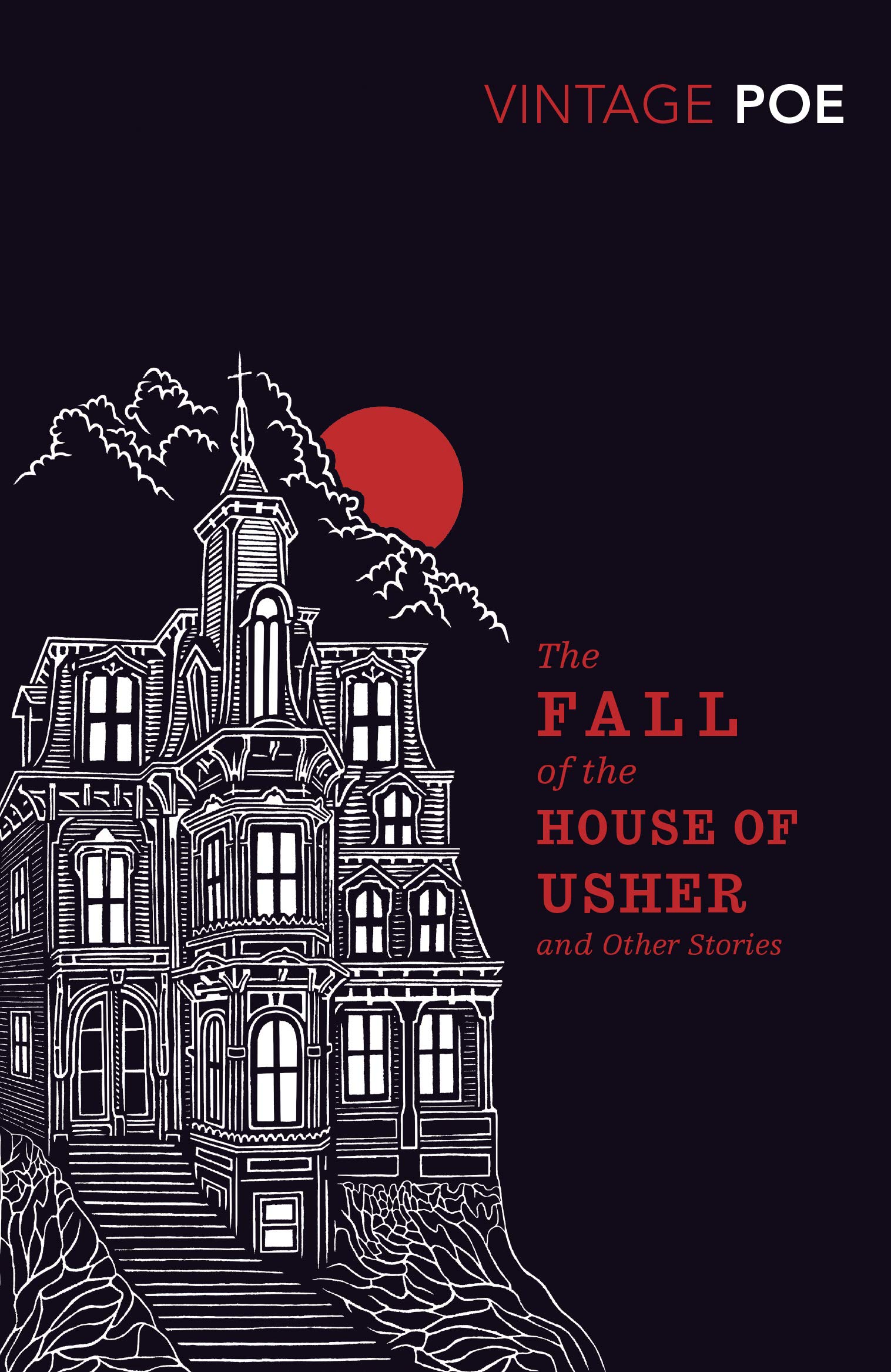 Book cover of The Fall of the Usher by Edgar Allan Poe Book cover of The Fall of the Usher by Edgar Allan Poe